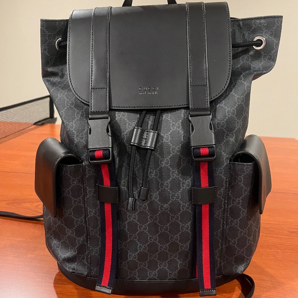 Gucci GG BLACK BACKPACK